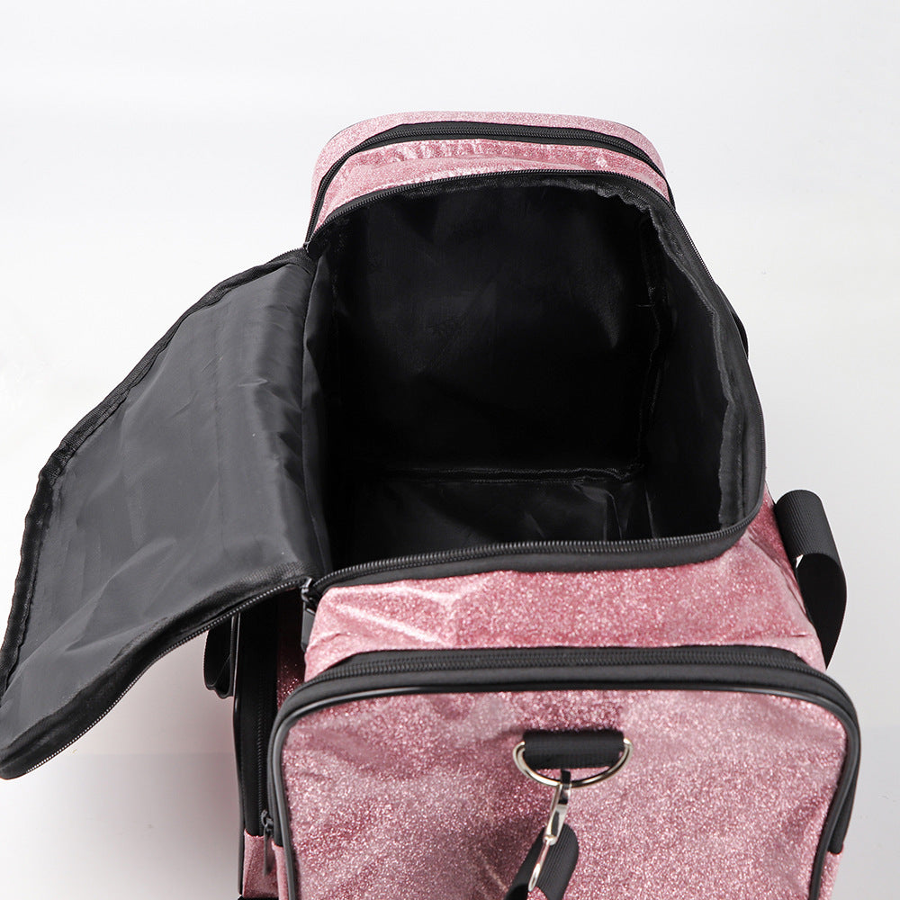 Exercise Portable Leather Yoga Fitness Large Travel Bags