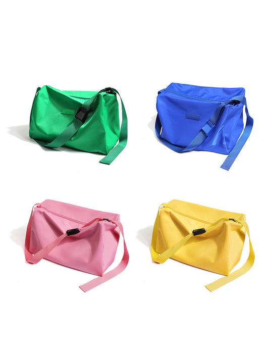 Women's & Men's & Hello Green Large Capacity Leisure Men's Messenger Bags