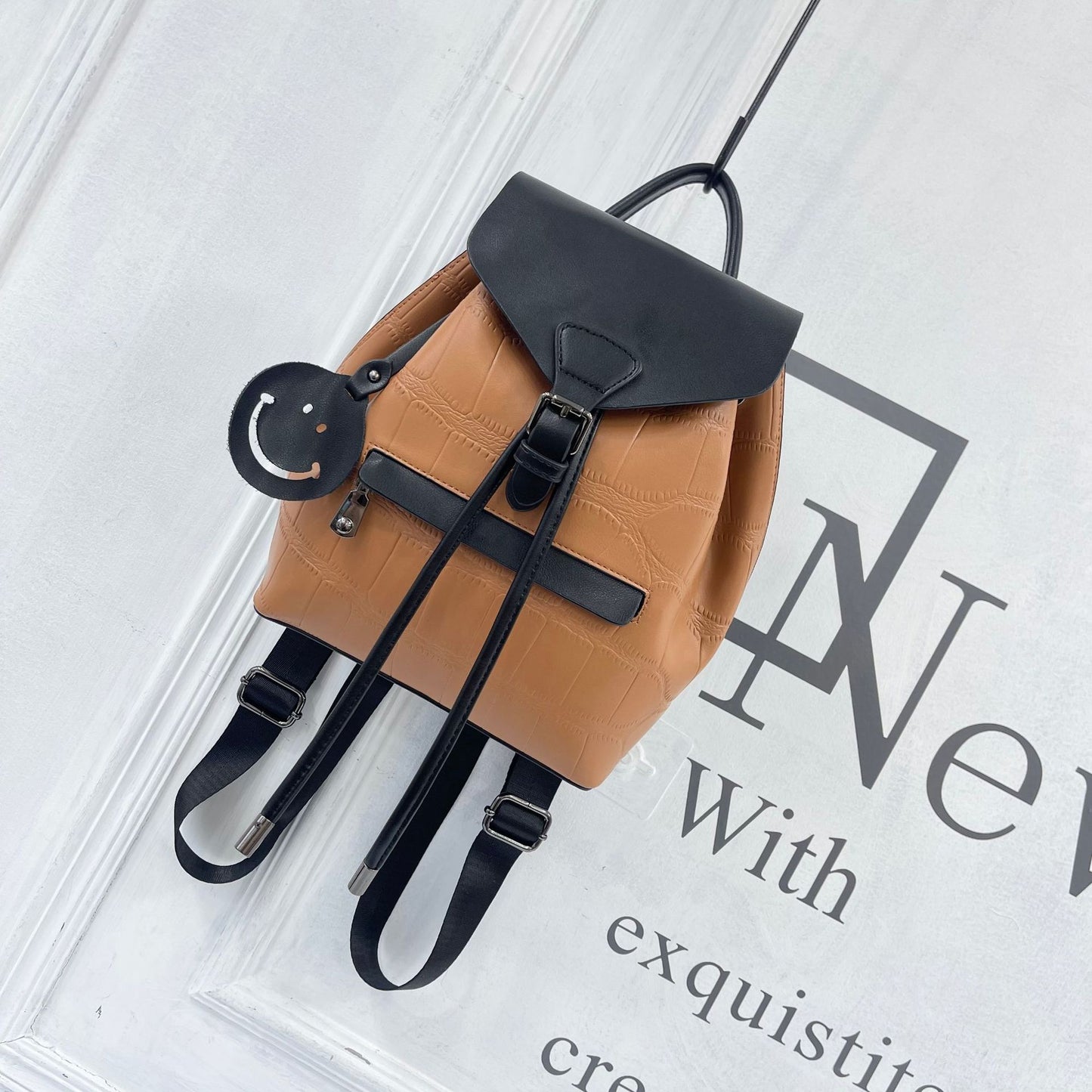 Women's Creative Genuine Leather Fashion Trendy Backpacks