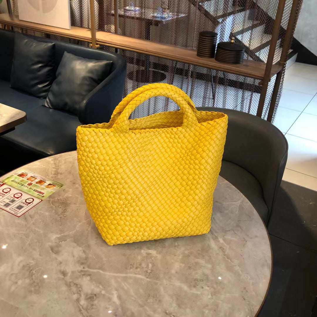 Women's Handmade Woven Portable Large Capacity Tote Bags