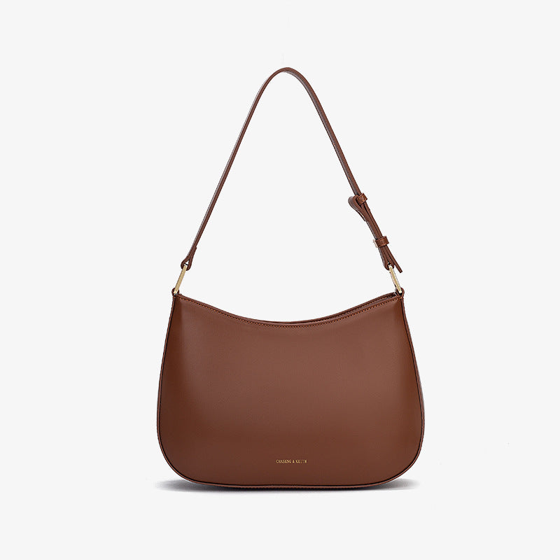 Women's High-grade Niche French Stick Underarm Simple Armpit Bags