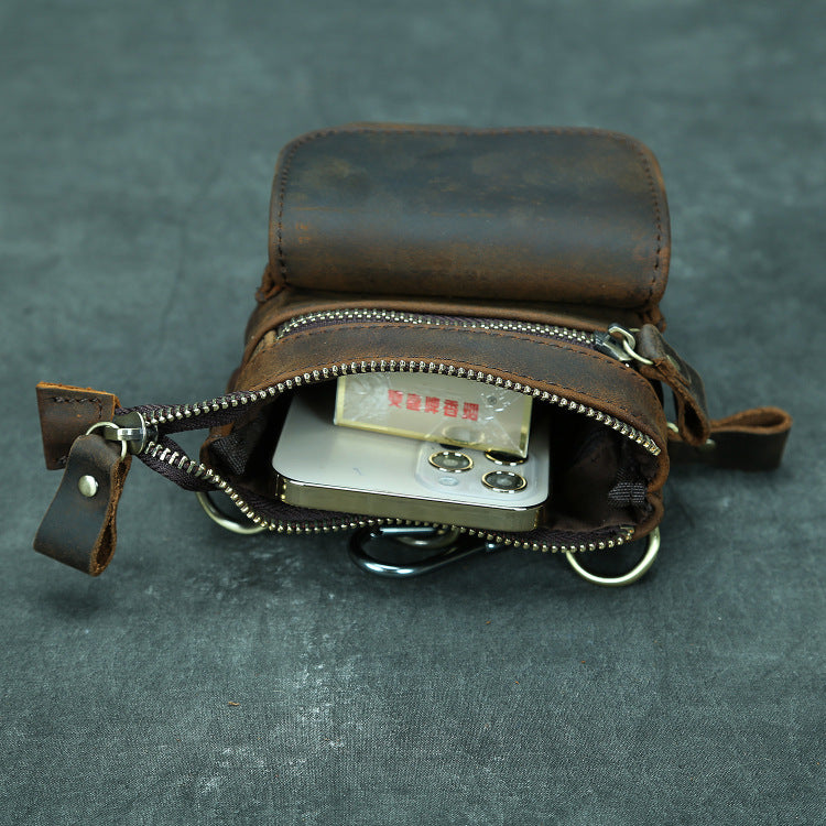 Retro Top Layer Crazy Horse Skin Bags