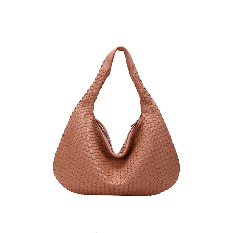 Women's Style Fashion Hand-woven Large Capacity Simple Shoulder Bags