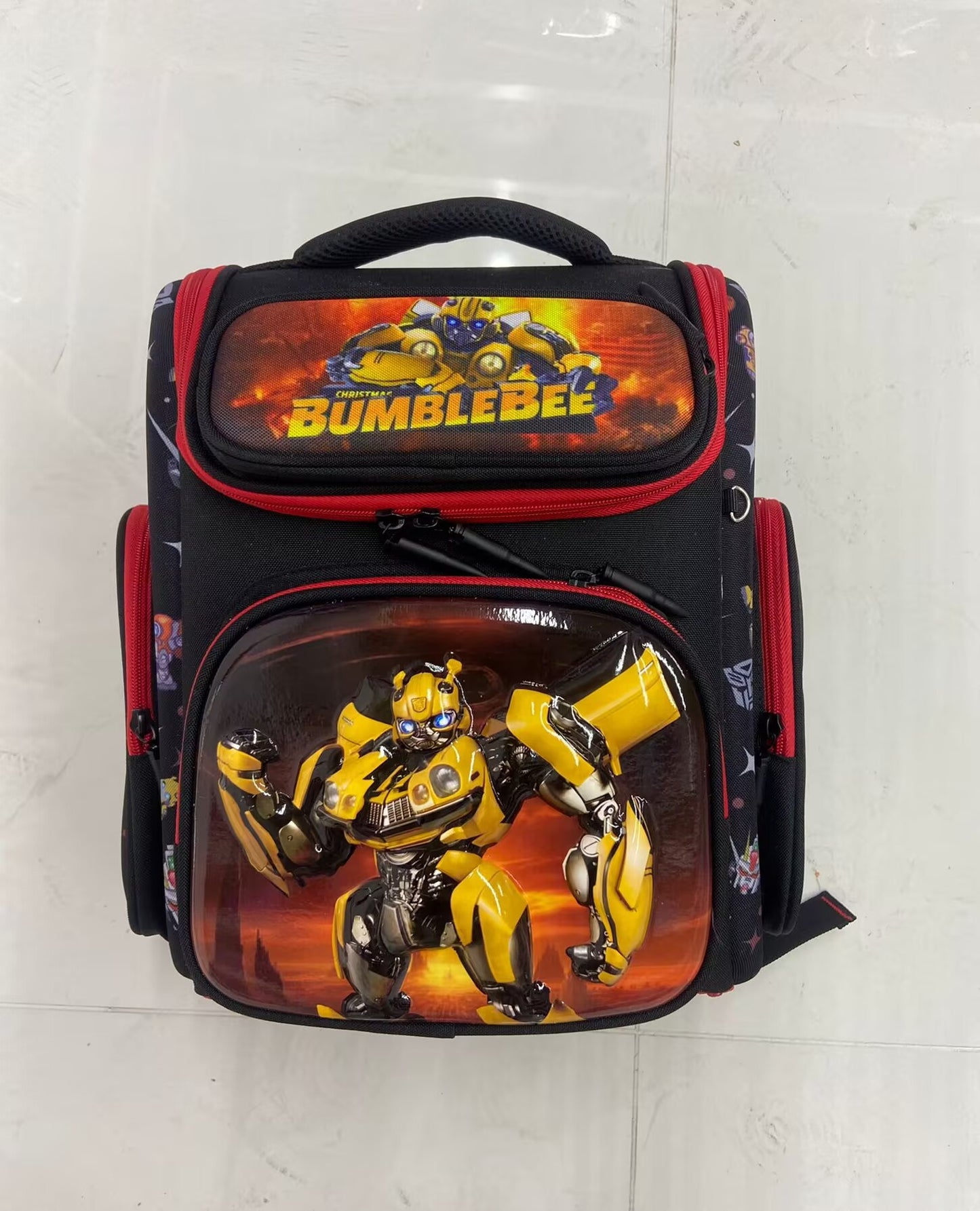Hard Shell Russian Full Open Astronaut Elementary School Students' Schoolbags