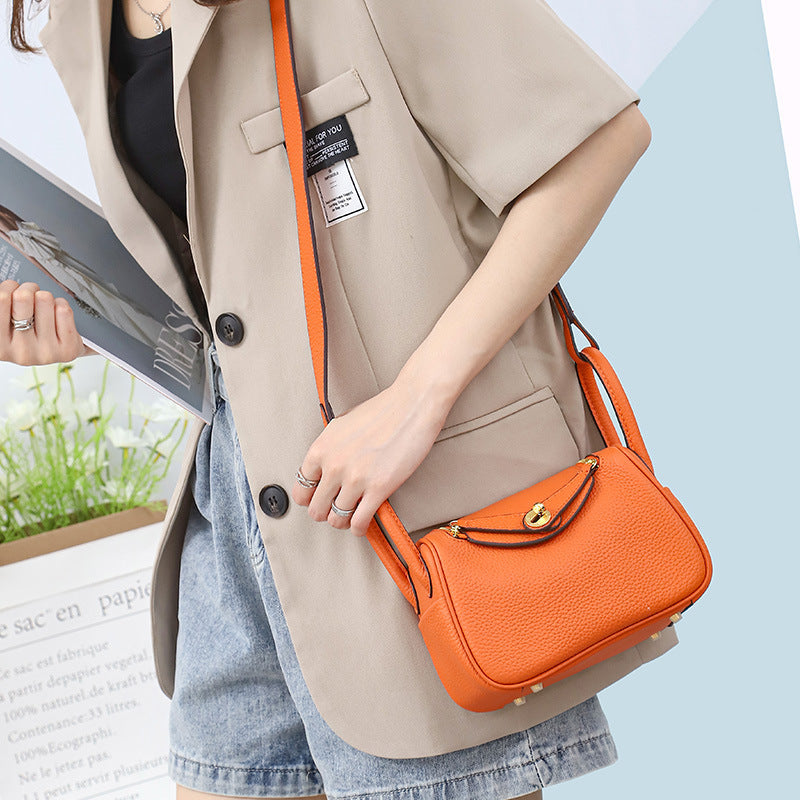 Leather Mini Lindi Fashion High-grade First Shoulder Bags