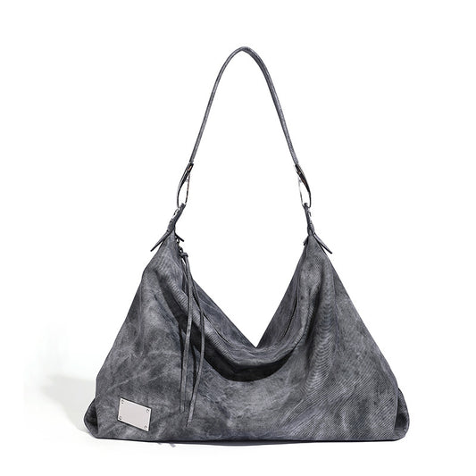 Retro Underarm Fashion Large Capacity Soft Tote Bags