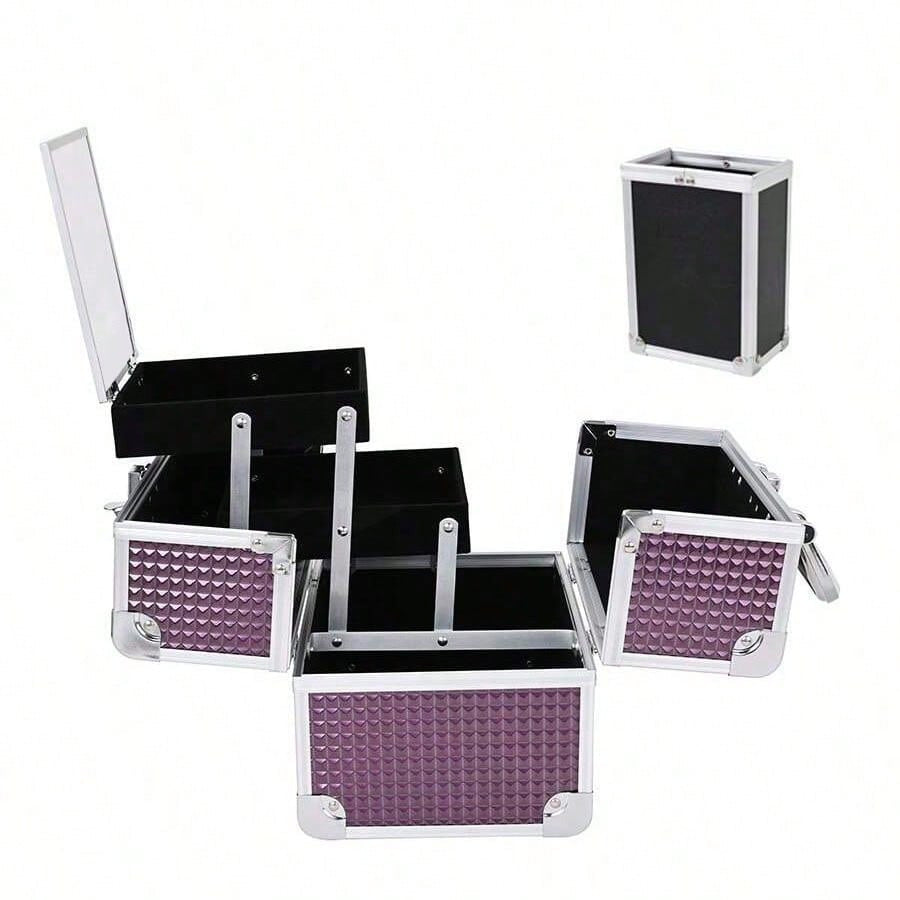 Professional Portable Cosmetics Storage Box Advanced Cosmetic Cases