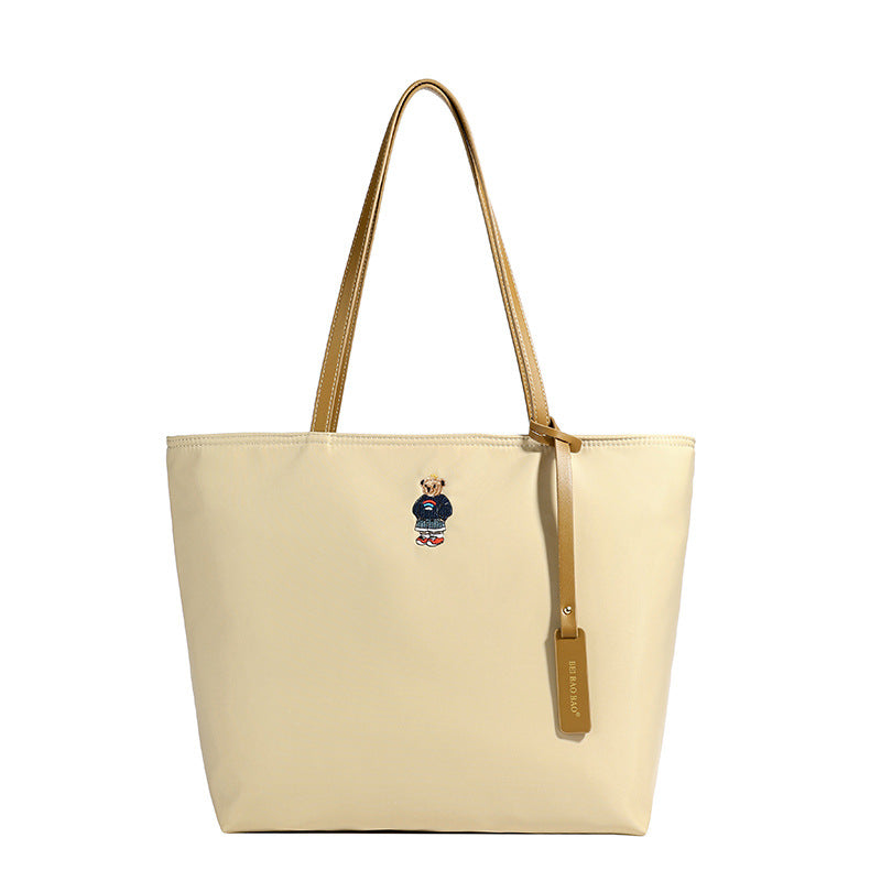 Source Commuter Large Capacity Totes Simple Embroidered Advanced For Tote Bags