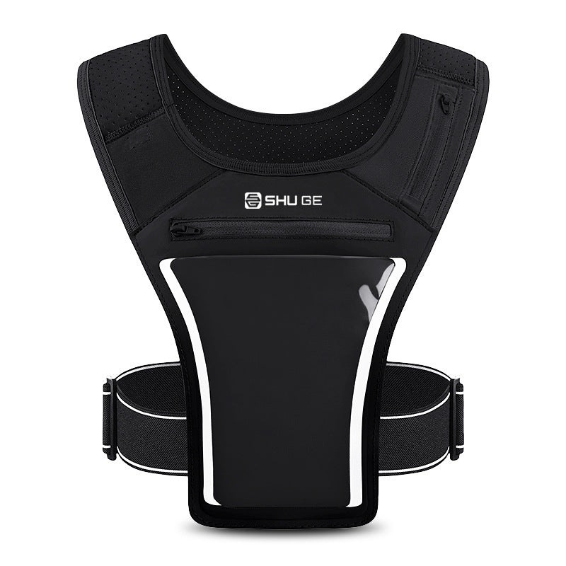 Multifunctional Running Mobile Vest Type Breathable Bags