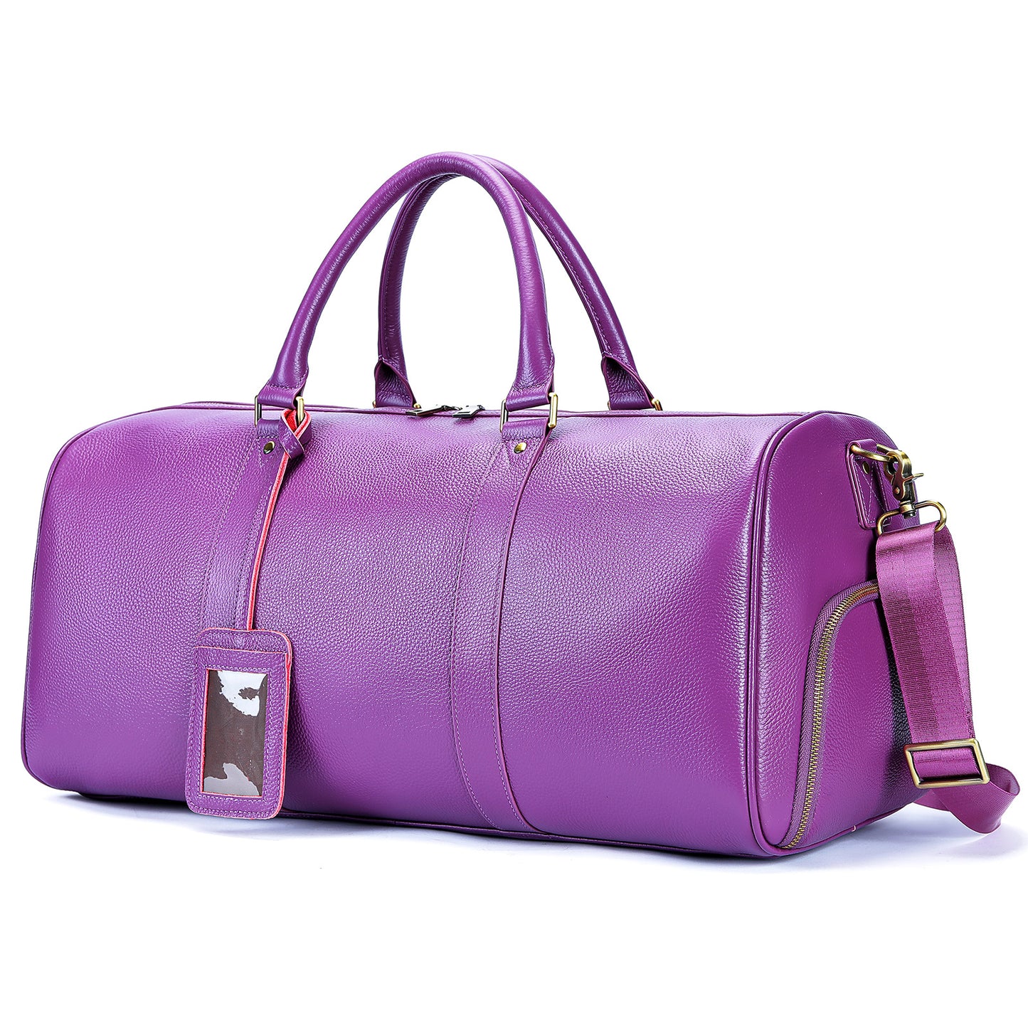 Men's Leather Short-distance Large Capacity Moving For Business Travel Bags
