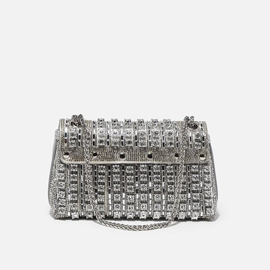 Women's Design Dinner Underarm Full Diamond Dionysian Shoulder Bags
