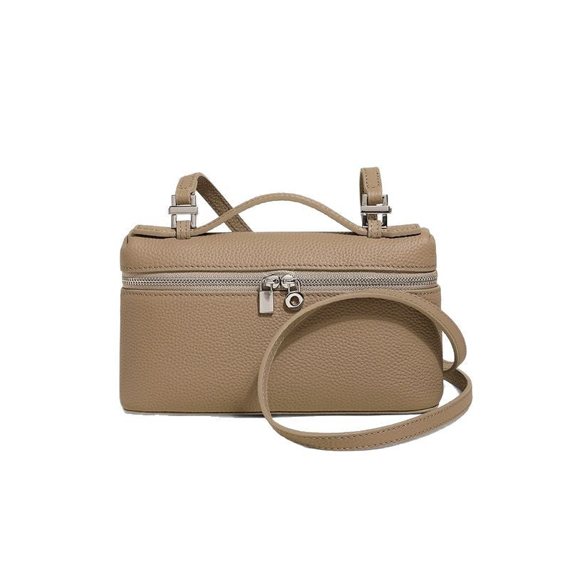 Women's Box First Layer Cowhide High Quality Crossbody Bags