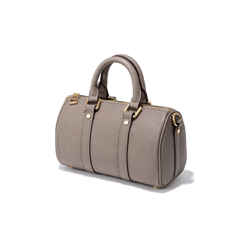 First Layer Cowhide Retro Style High Handbags