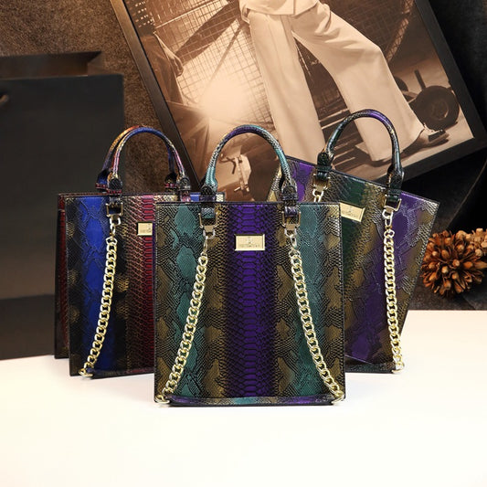 Women's Genuine Leather Portable Large Capacity Textured Shoulder Bags