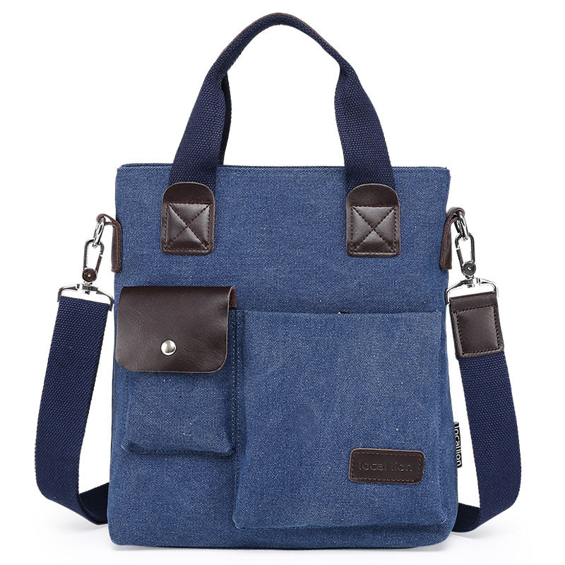 Glamorous Pretty Business Korean Style Canvas Men's Shoulder Bags