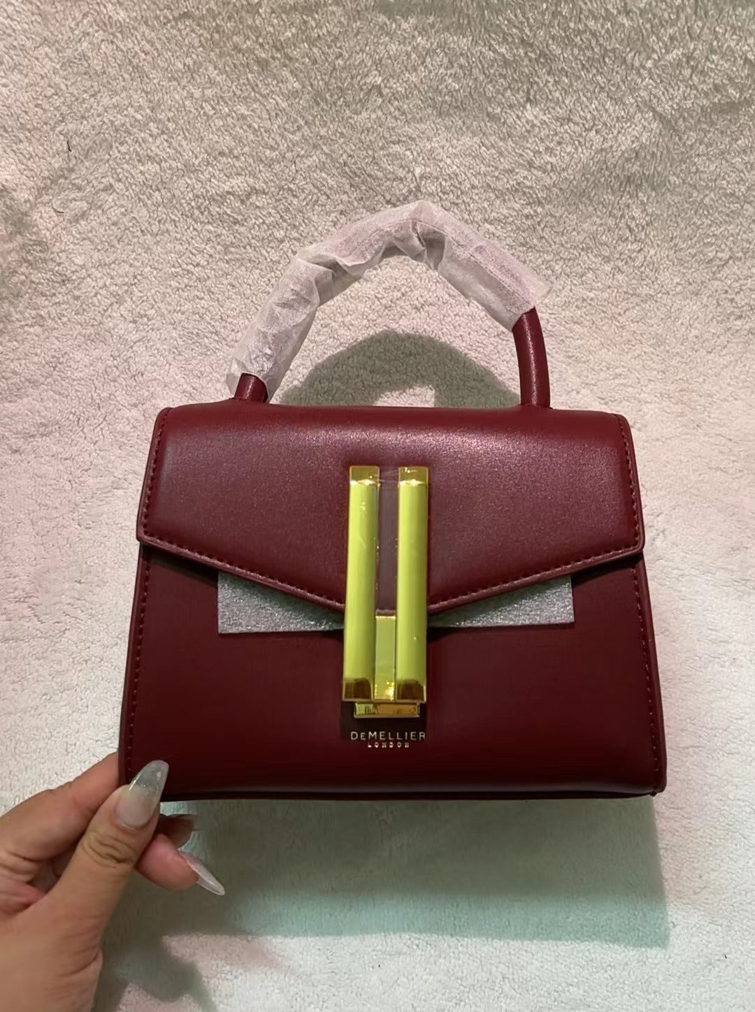 Women's Trendy Commuter Leather Summer Luxury Small Square Bags