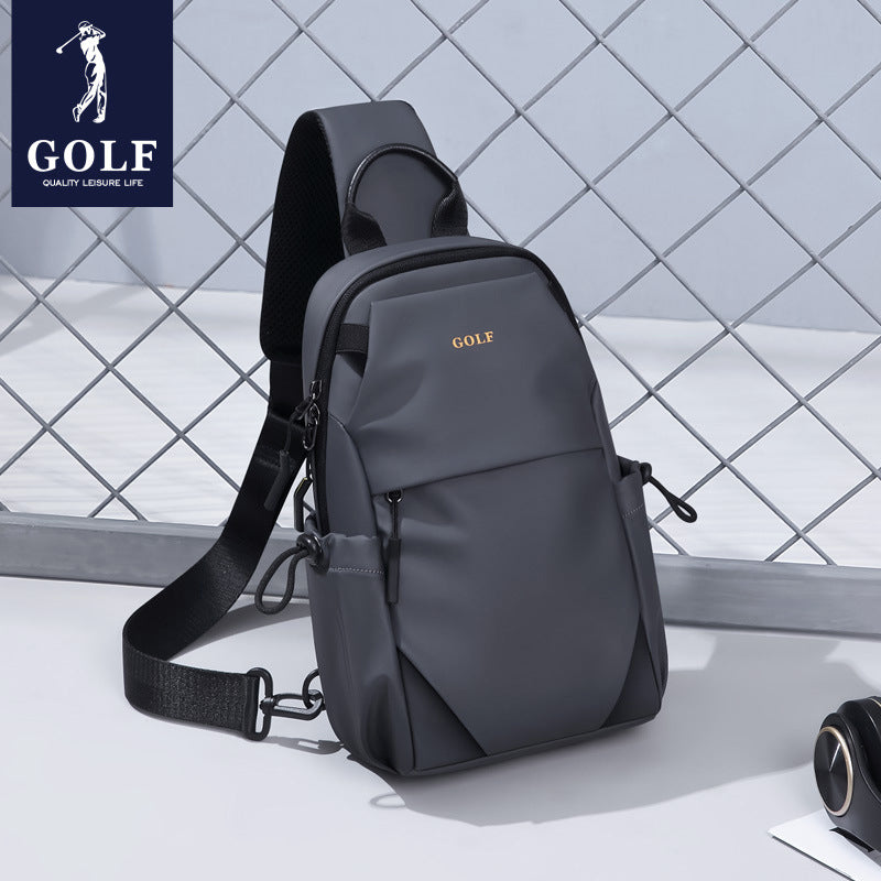 Men's Trendy Leisure Outing Large Capacity Oxford Men's Chest Bags