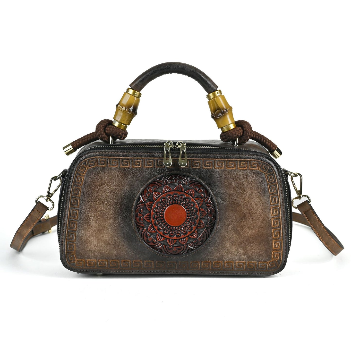Women's Trendy Retro Chinese Style Hand-rub Color Bags