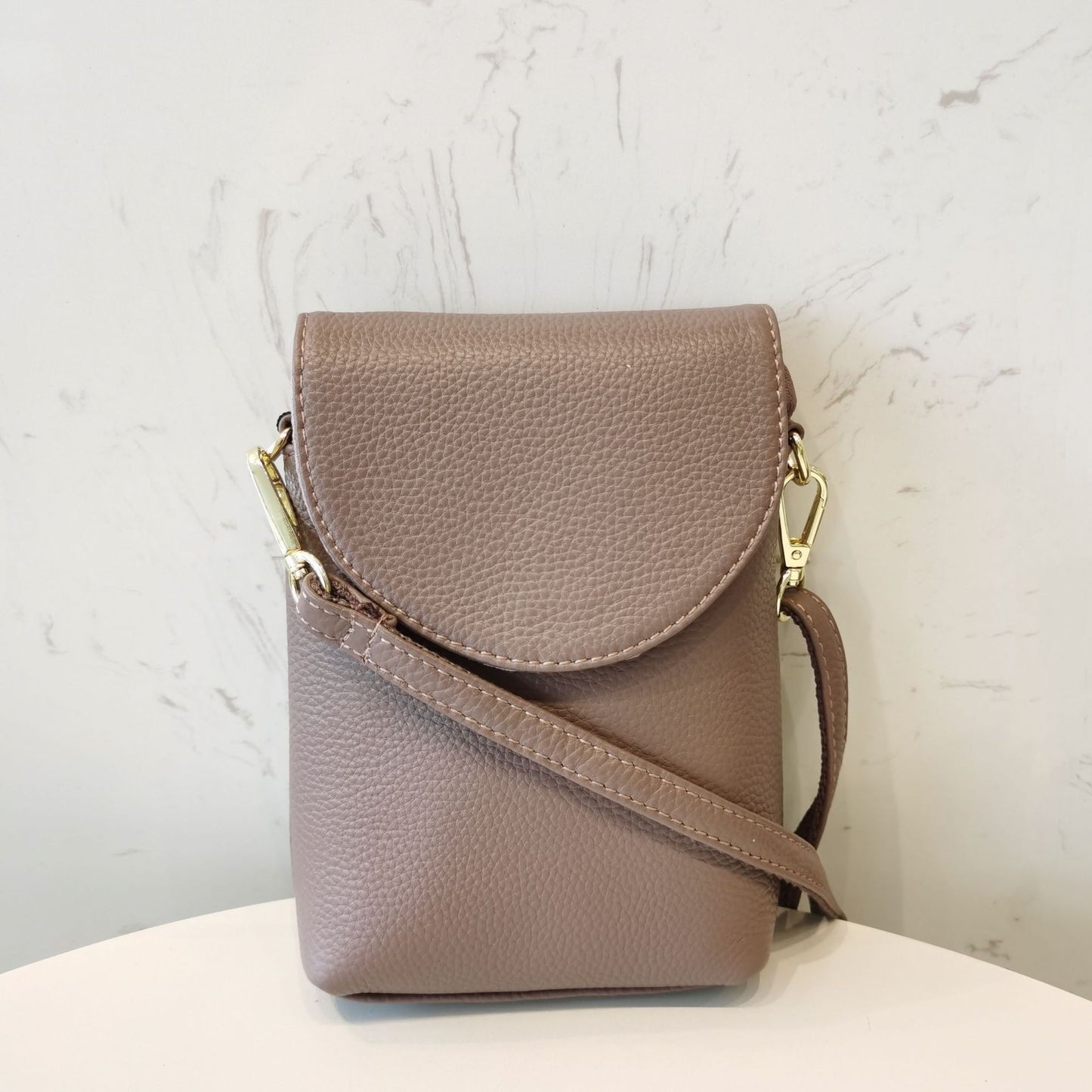 Women's First Layer Cowhide Leather Trendy Wild Shoulder Bags