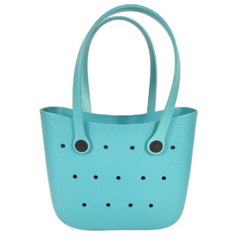 Charming Comfortable Durable Beach Basket Hole Handbags