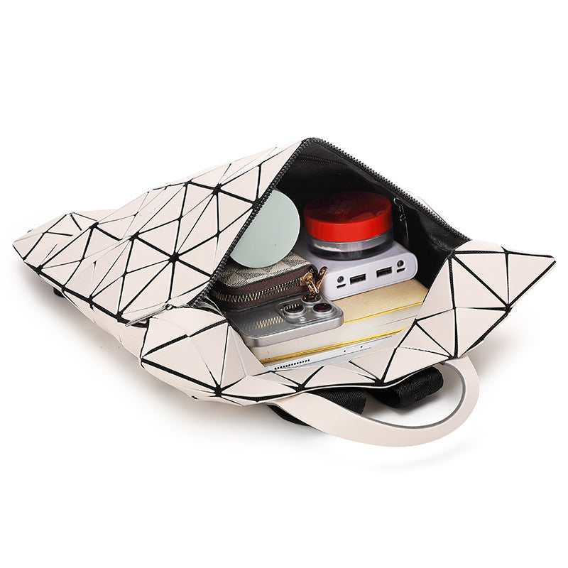 Unisex Geometric Rhombus Large Capacity Computer Backpacks