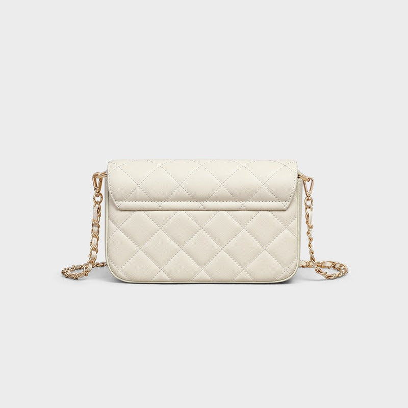 Women's Summer Genuine Leather Birthday Gift Chain Crossbody Bags