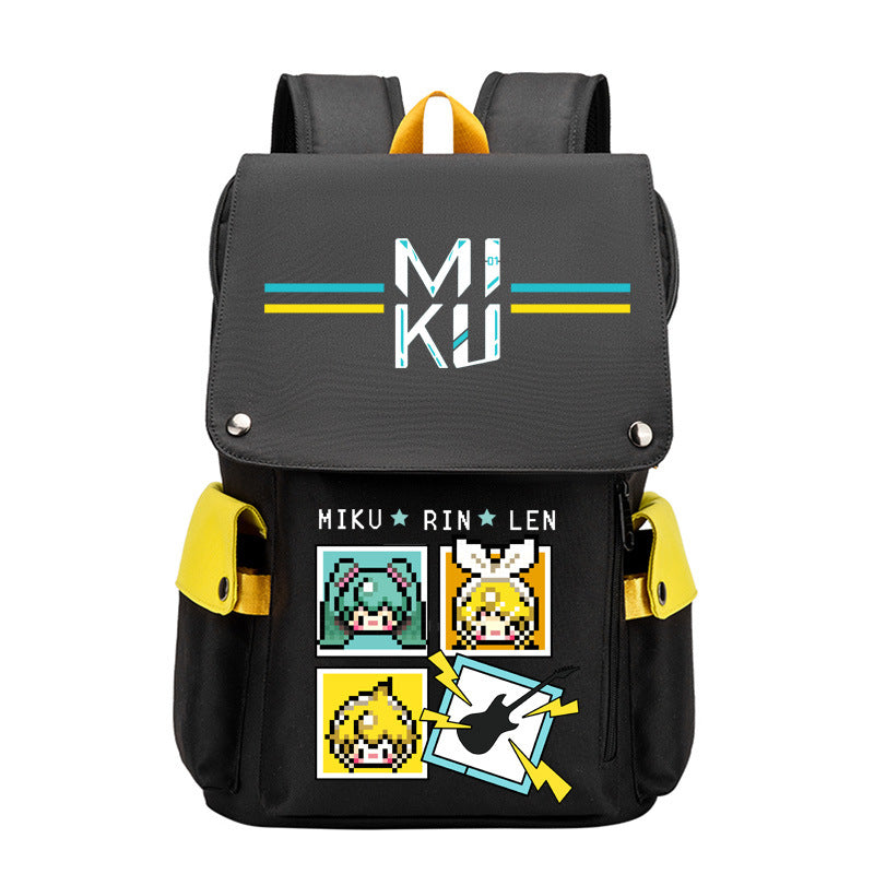 Future Secondary Yuan Home Anime Male Backpacks