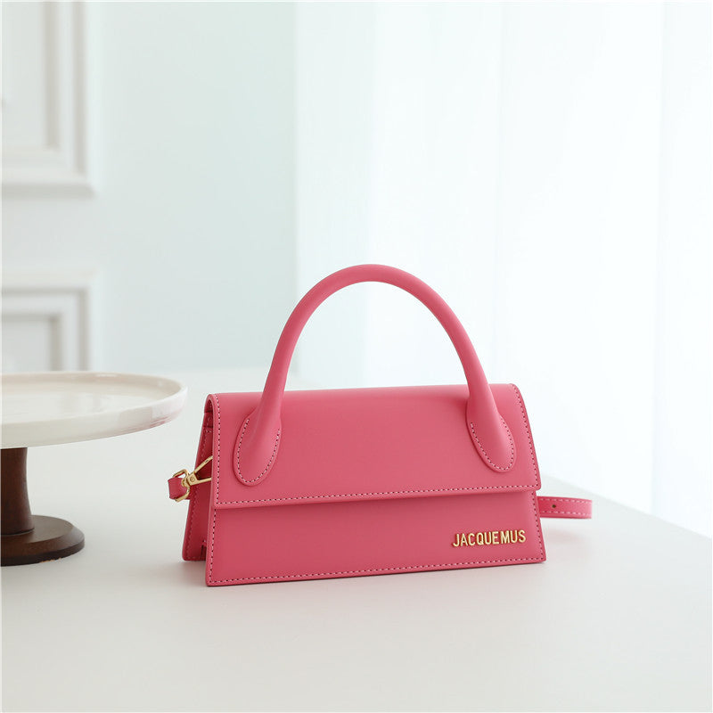 Classy Design France Fashion Flip Textured Small Square Bags