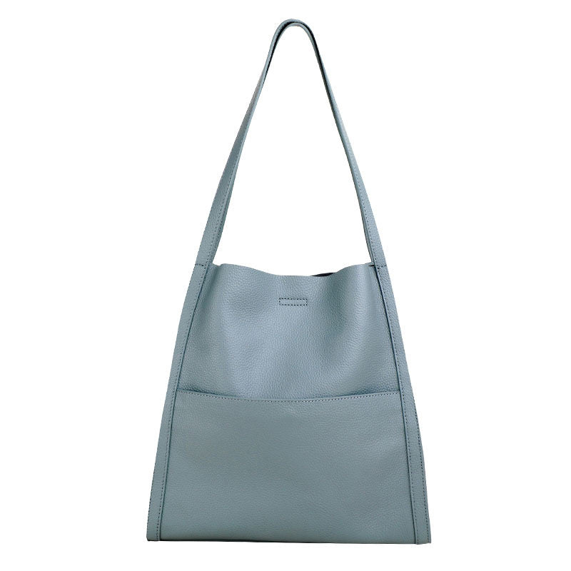 Leather Fashion Portable Top Layer Cowhide Shoulder Bags