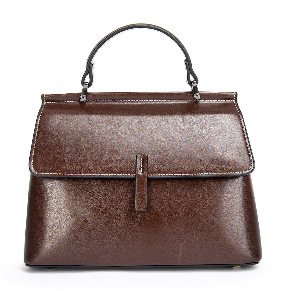 Women's Genuine Leather Fashion Versatile Female Crossbody Bags