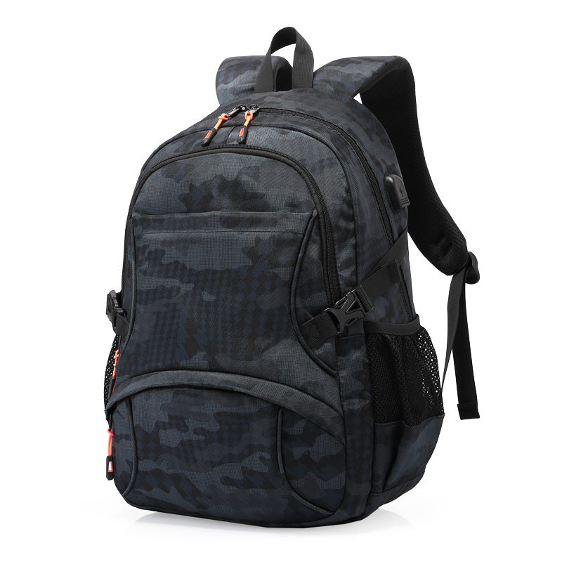 Men's Business Computer Korean Fashion High Leisure Backpacks