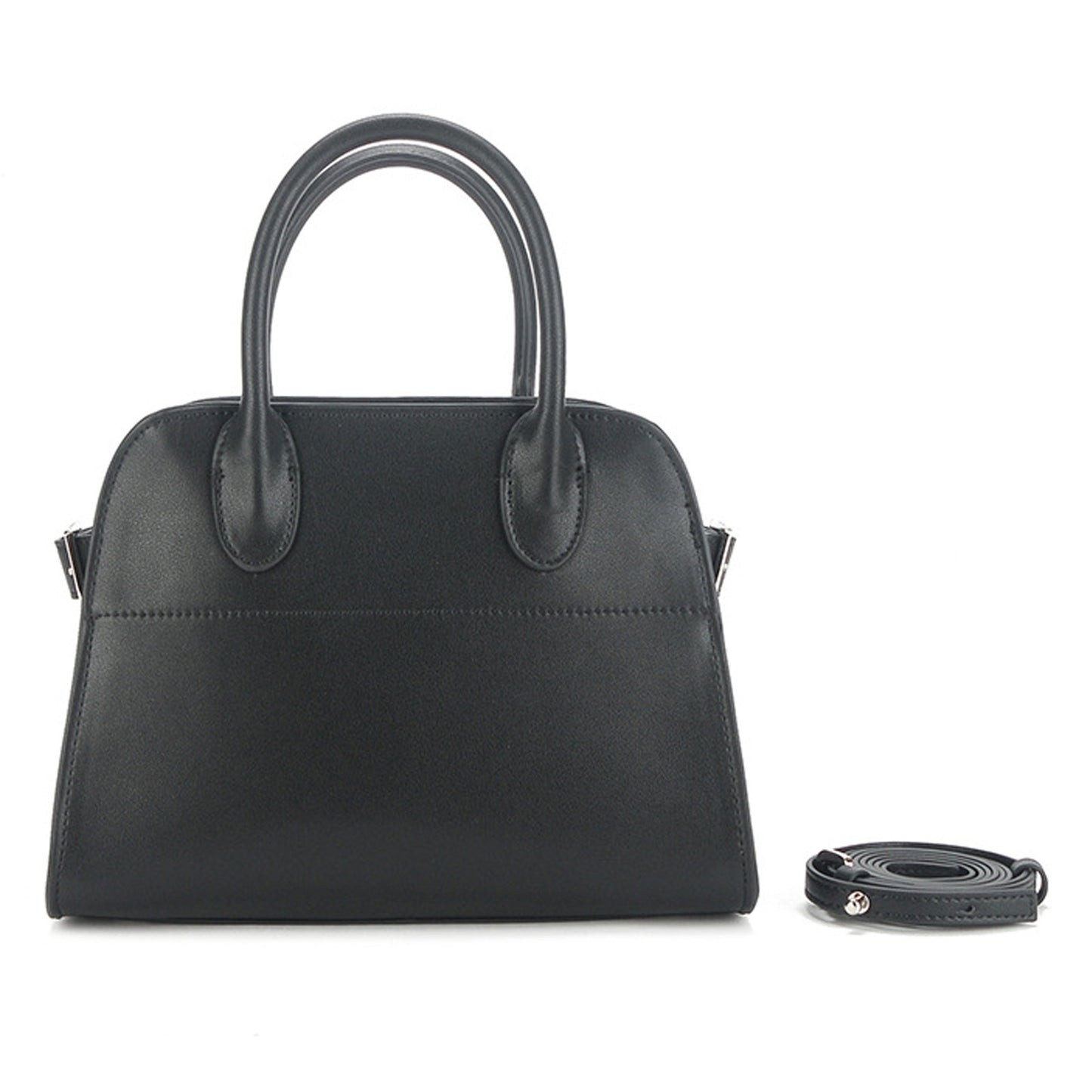 Cowhide First Layer Niche Computer Versatile Handbags