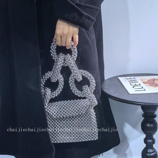 Style Light Luxury Advanced Texture Handmade Handbags