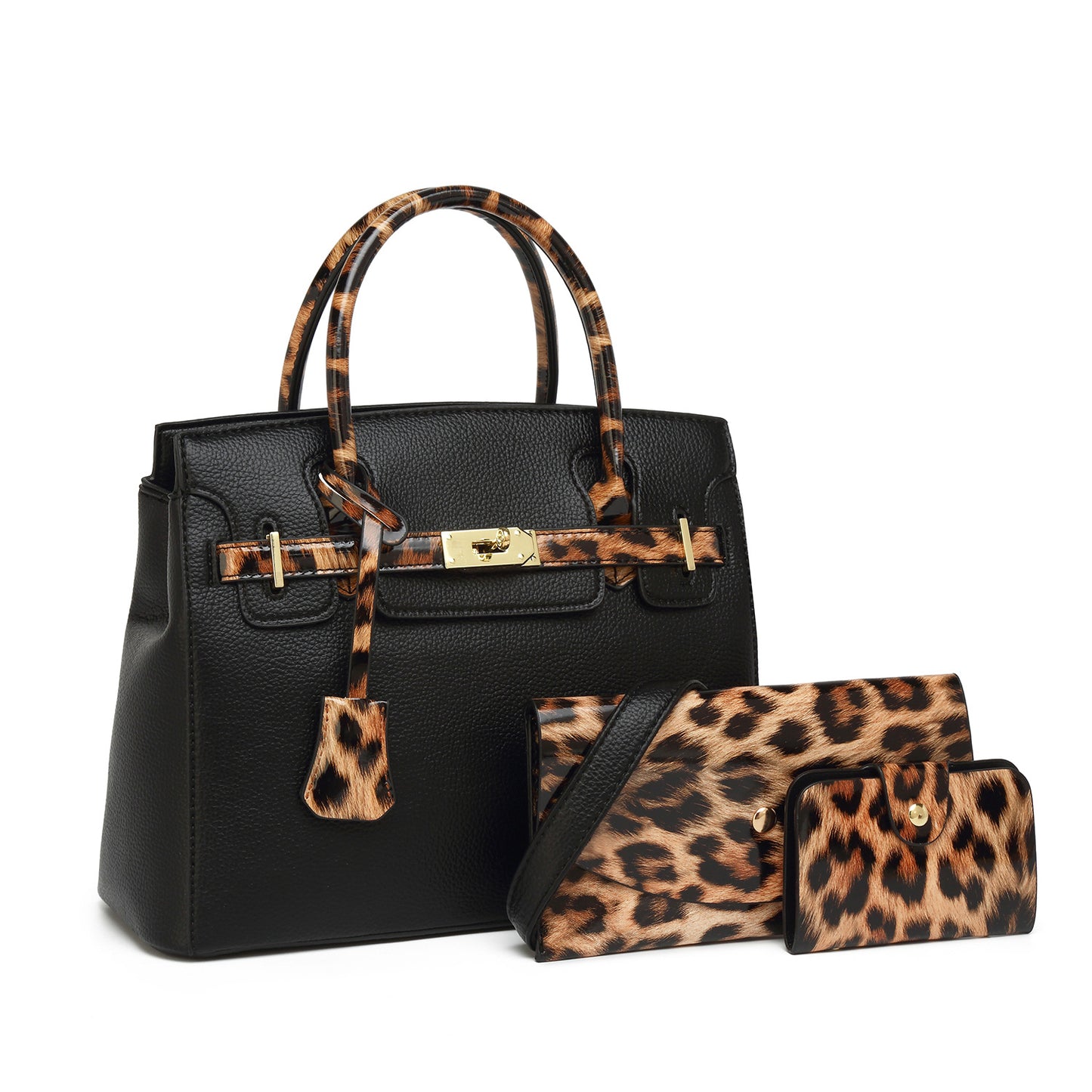 Women's Fashion Trendy Light Luxury Three-piece Set Tote Bags