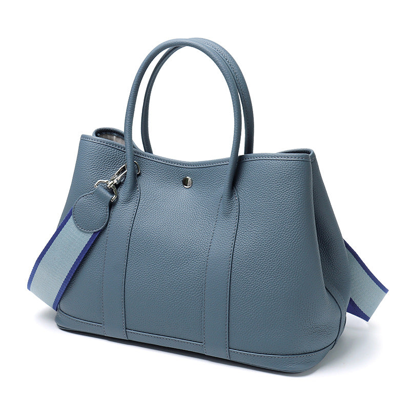 Women's First Layer Cowhide Simplicity Genuine Leather Handbags