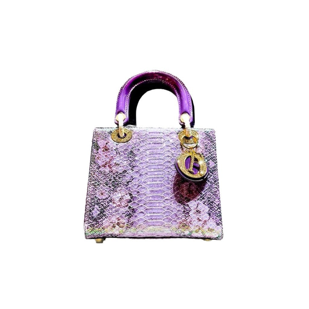 Women's High-grade Light Luxury Minority Snakeskin Pattern Crossbody Bags