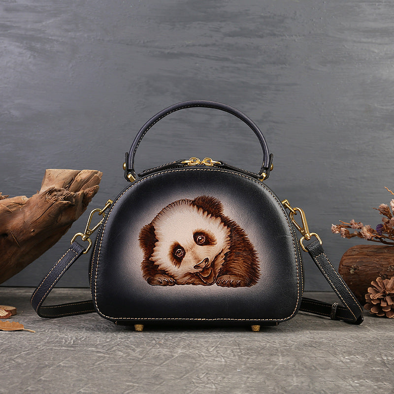 Women's Leather Handmade Ethnic Style Niche Retro Crossbody Bags