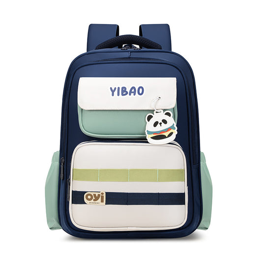 Children's Primary Waterproof Oxford Cloth Spine Protection Elementary School Students' Schoolbags