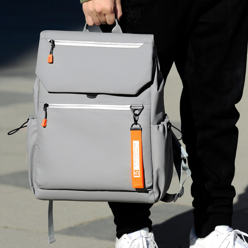 Flip Trendy College Large Capacity Three-dimensional Backpacks