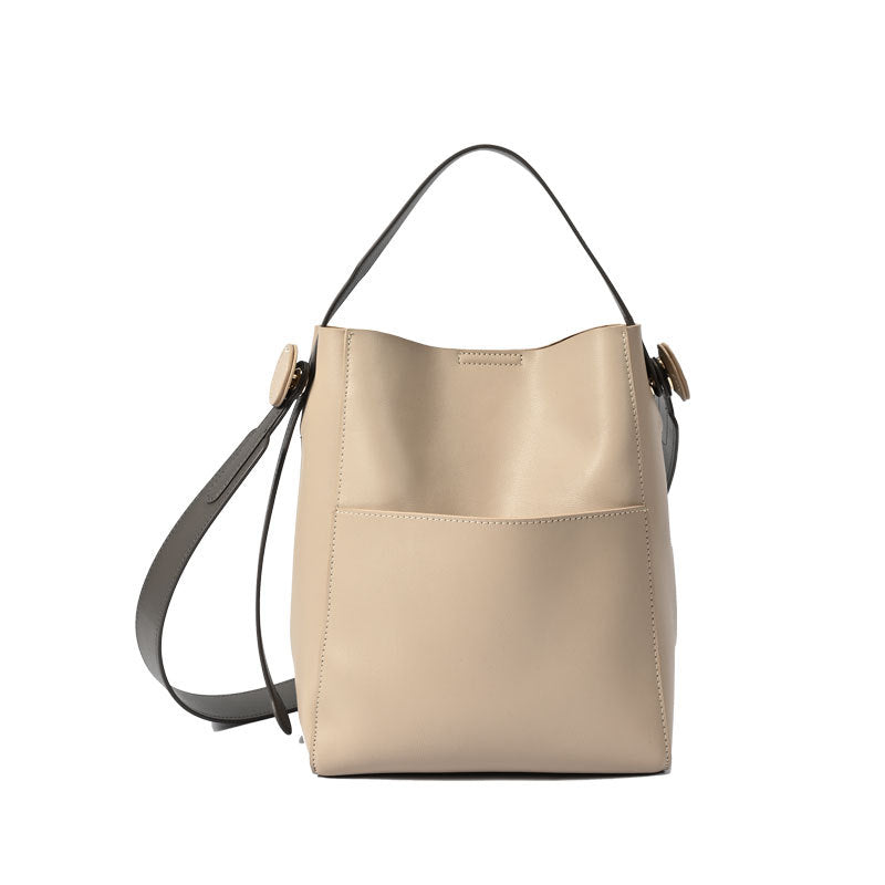 Women's High Sense Niche Leather Fashion Versatile Shoulder Bags