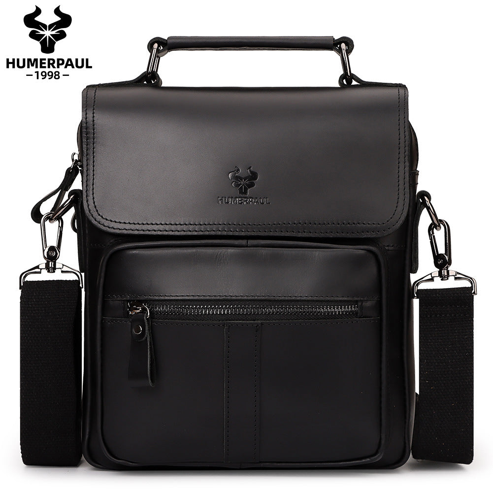 Men's Leather Vintage First Layer Cowhide Crazy Men's Messenger Bags