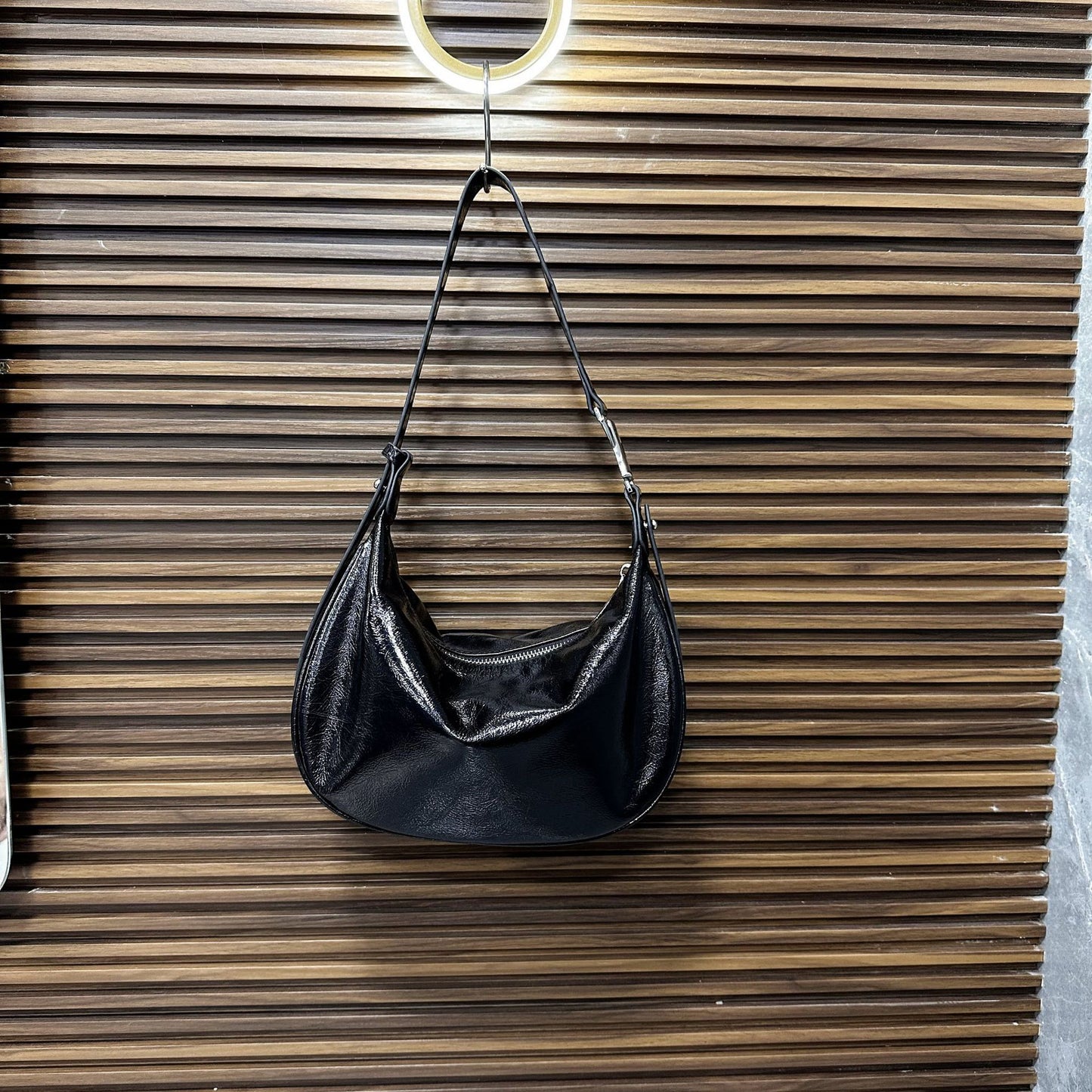 Women's Wax First Layer Leather Fashion Simple Bags
