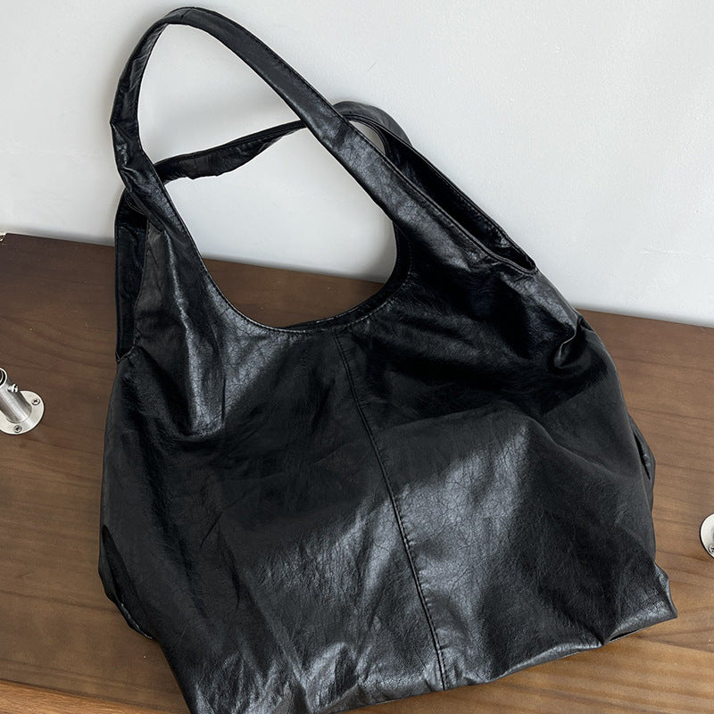 Simple Black Underarm Niche Fashion High Bags