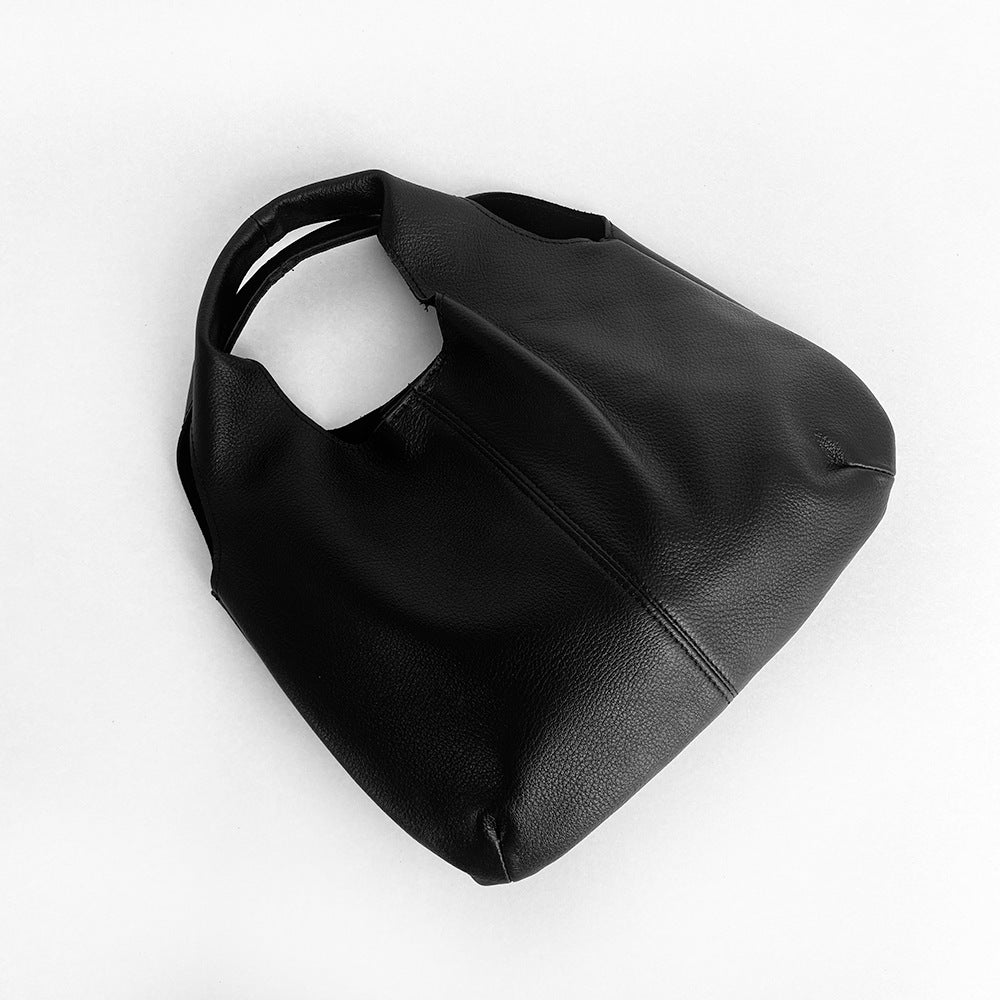 Women's Vintage Leather Idle Style Soft Versatile Handbags