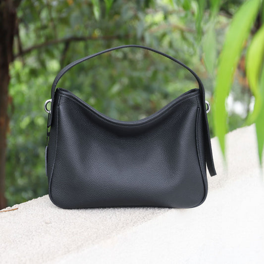 Women's Spring Genuine Leather Portable Niche Fashion Simple Crossbody Bags