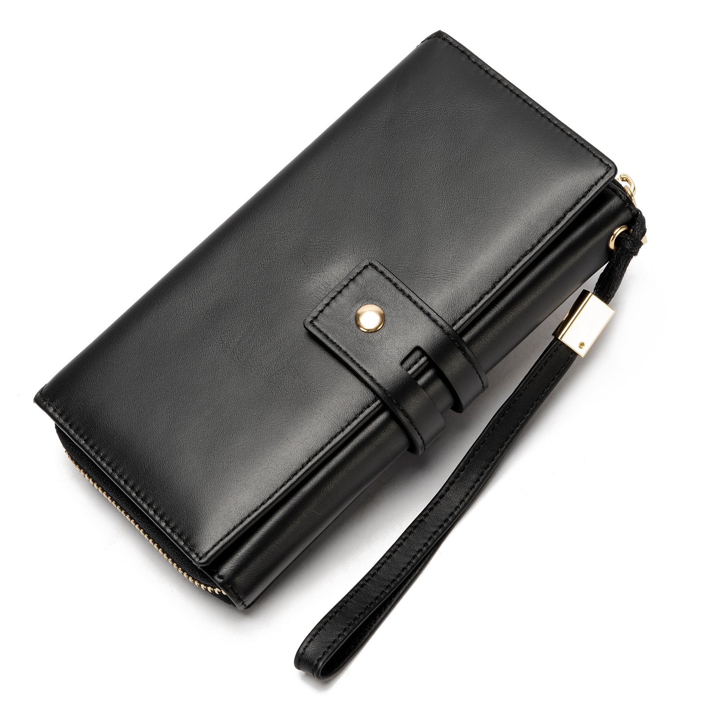 Men's Vintage First Layer Leather Multiple Slots Men's Handbags