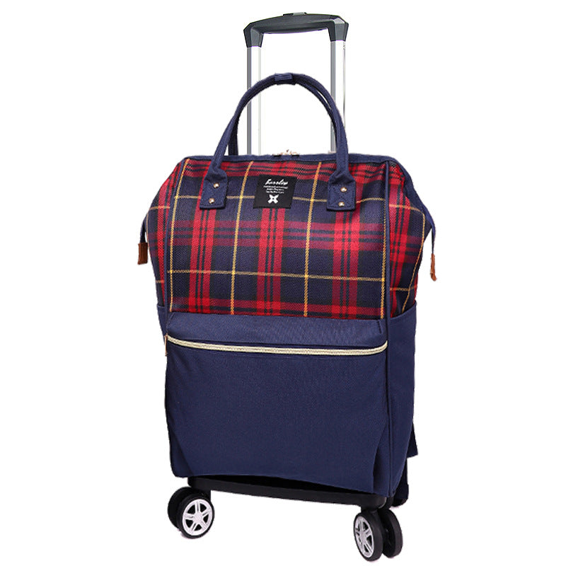 Distance Fashion Pull Waterproof Large Capacity Travel Bags
