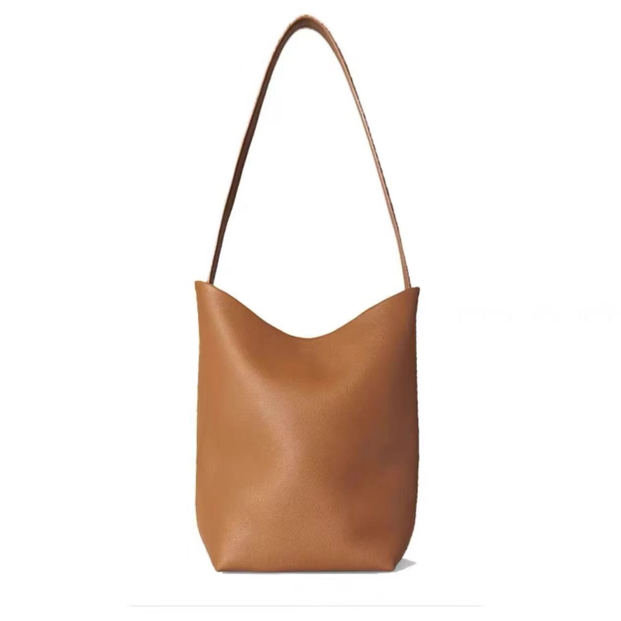 Women's Korean Commuter High-grade Big Soft Leather Shoulder Bags