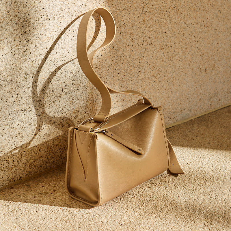 Women's Genuine Leather Niche High-grade Pillow Crossbody Bags