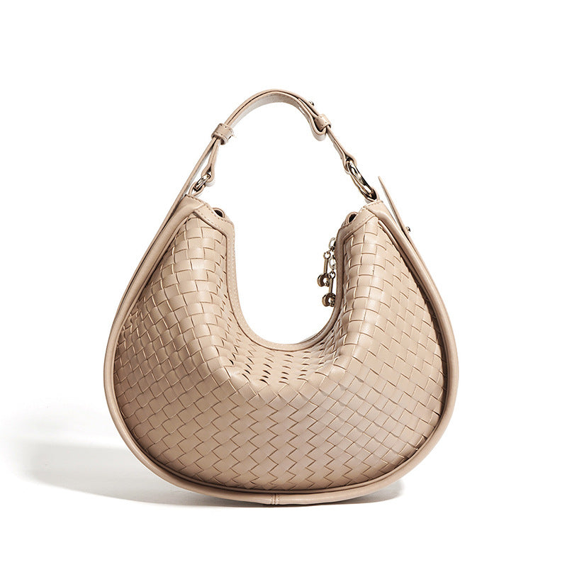 Women's Genuine Leather Underarm Dumpling Large Capacity Shoulder Bags